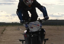 Raptowny podczas treningiu