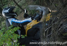 BMW R1200 z Robertem Domanskim na pokladzie