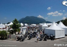 Widok na miasteczko BMW Motorrad Days