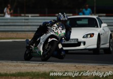 Karol Koksa Honda motocykl samochod