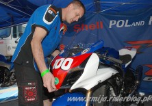 Robert motocykl Adama Badziaka