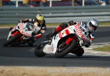 Waldek Chelkowski wyscig Yamaha