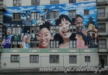 Malowidla na scianie w China Town w San Francisco