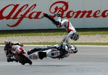 Maxime Berger crash in Brno