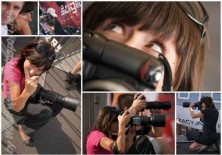 Zmija z aparatem na Stunt GP