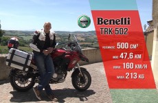 Benelli TRK 502 - test motocykla