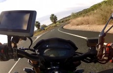 Kawasaki Z1000 2014 z GoPro