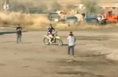 Jim DeChamp Motorcycle Frontflip Land