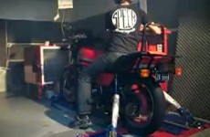 Kawasaki Gpz1100 na hamowni - 65KM na kole