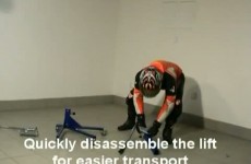 Podnosnik motocyklowy firmy Ekotez