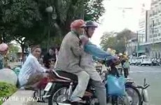 Ruch uliczny w Wietnamie