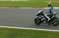 Jorge Lorenzo zgasil przy ruszaniu - odpalanie na pych
