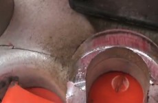 KTM SX125 lamie sie w pol