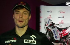 Kuba Przygonski zyczy Wesolych Swiat dla Scigaczpl