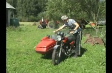 Motocykl z koszem - jak nim zakrecac