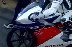 NSF250R - Alex Criville prezentuje Moto3 od Hondy