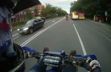 Piatka przybita w trakcie jazdy motocyklem