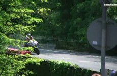 Piotr Betlej w akcji - superbike na Wyspie Man