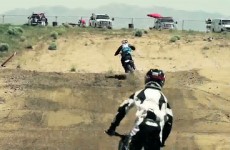 Przygotowania zawodnikow fabrycznego zespolu KTM do GP USA