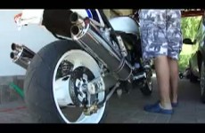 Suzuki GSX1400 - wydech custom