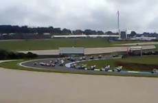 Wayne Maxwell vs Hector Faubel - walka w Moto2 na Philip Island