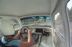 Wnetrze Trabanta z silnikiem GSX-R 750