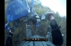 YAMAHA WR250F PODJAZD NIE POSZLO MOTOR WYJECHAL A ZAWODNIK NIE