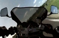 Yamaha TRX 850 - amator na torze Lublin