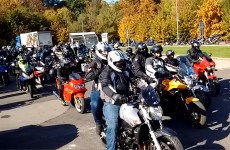 Zakonczenie sezonu motocyklowego w Bielska-Bialej