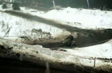 Zimowy motocross w Siemiatyczach - Snowcross dla WOSP 2011