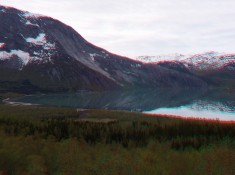 Jezioro polodowcowe w Norwegii