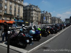 Motocykle w Paryzu