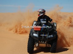 Riding on desert Tunisia