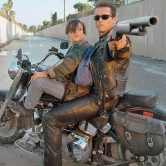 Terminator 2 Judgment Day 1991 Harley Davidson Fatboy z