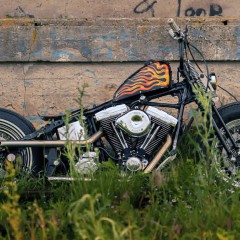 FLSTC Heritage Softail 8 custom z
