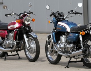 Suzuki GT 750 w duecie z