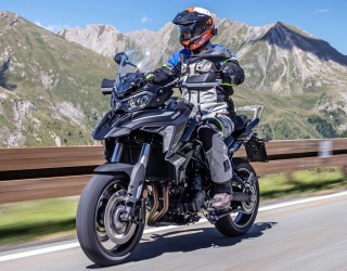 Benelli TRK 702 w gorach z