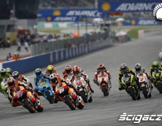 MotoGP start wyscigu