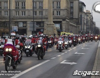 Warszawa Mikolaje na motocyklach 2011
