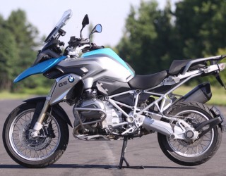 lewy bok BMW R1200GS z