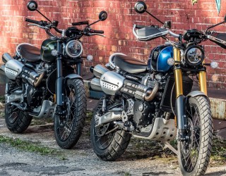 Triumph Scrambler 1200 XE XC prawy przod z