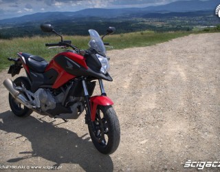 Honda NC 700X z przodu