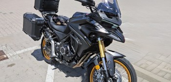 Voge 525 DSX. Turystyk, ktry pokaza klas. Wycieczka na Zlot Chiskich Motocykli w Czechach