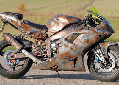 Rat Bike YZF-R1. Postapokaliptyczny superbike Yamahy na zdjęciach