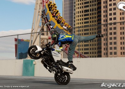 Nick Apex stunt w Las Vegas