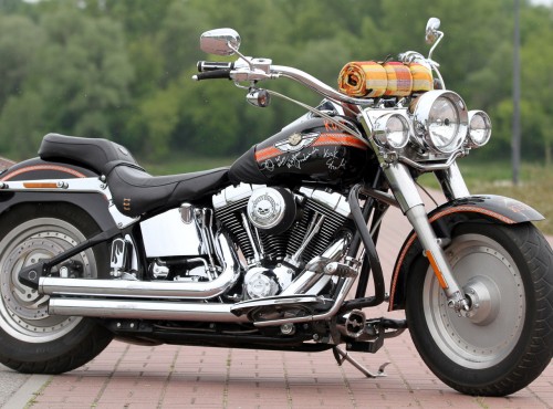 Harley-Davidson Fat Bob Kazik custom z
