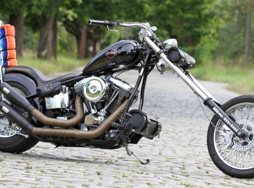 Chopper jak z filmu Easy Rider. Tak wyglda Harley przebudowany przez Szajb