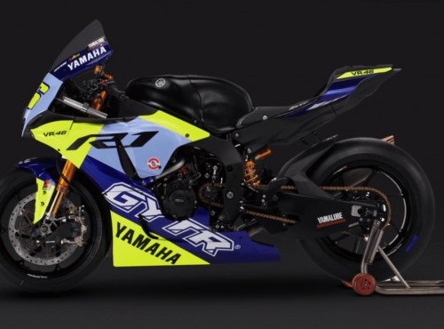 Motocykl Yamaha YZF-R1 GYTR VR46 jako prezent dla Valentino Rossiego