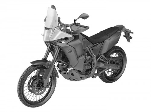 Motocykl Yamaha Ténéré 700 Raid w wersji produkcyjnej. Wiadomo, jak będzie wyglądał