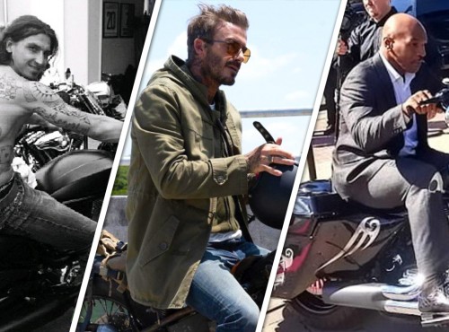 Motocykle Ibrahimovica, Tysona i Beckhama. Jakie marki wybrały legendy sportu?